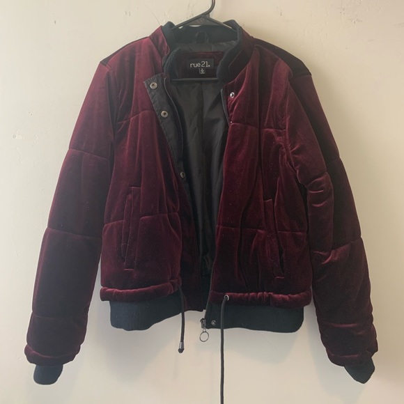 Rue21 - Velvet Winter Jacket - Picture 1 of 3